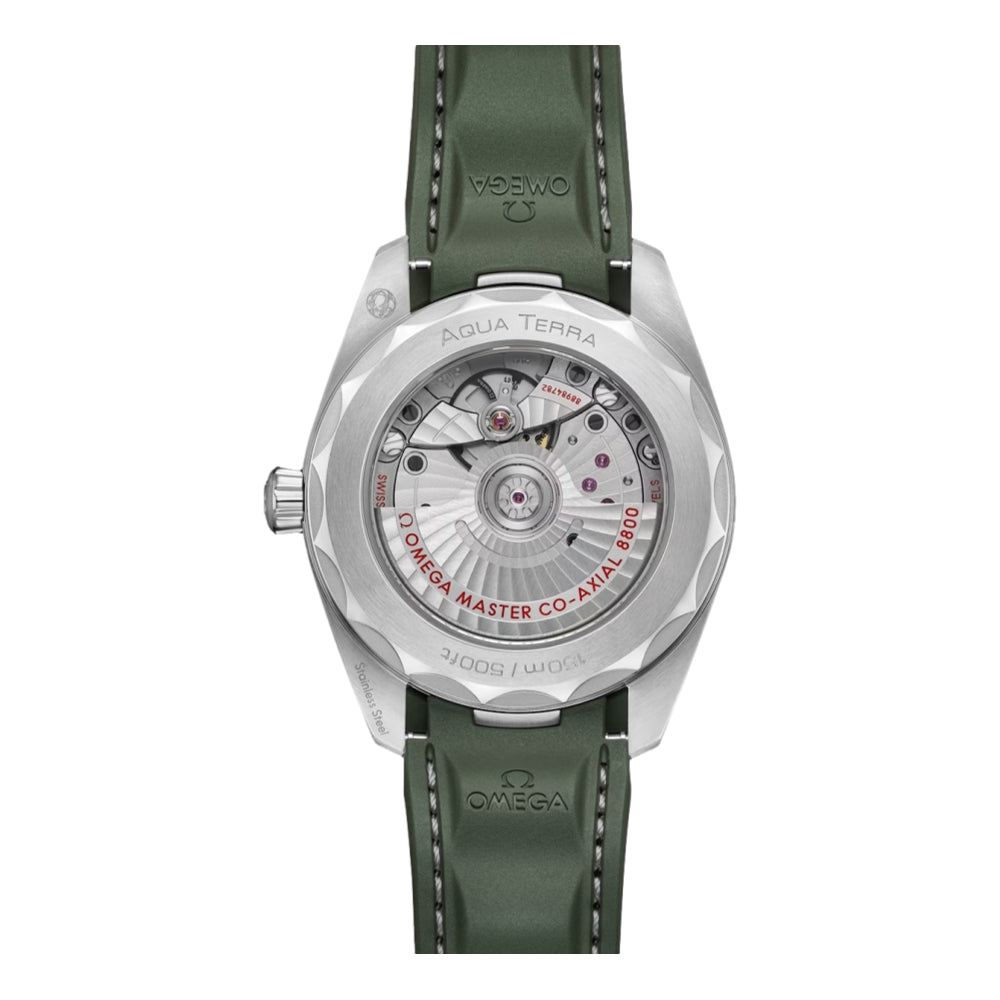 Seamaster Aqua Terra 150M Co-Axial Master Chronometer 38 mm - Green on Strap