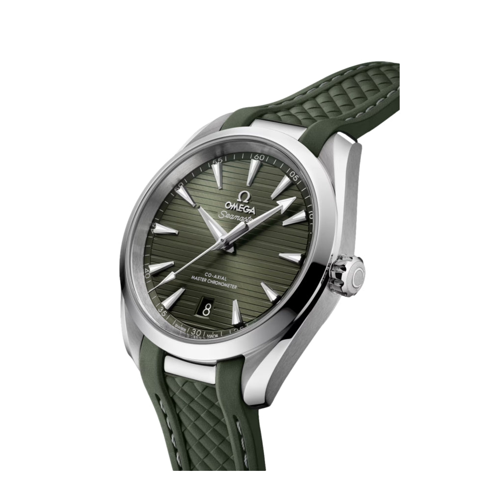 Seamaster Aqua Terra 150M Co-Axial Master Chronometer 38 mm - Green on Strap