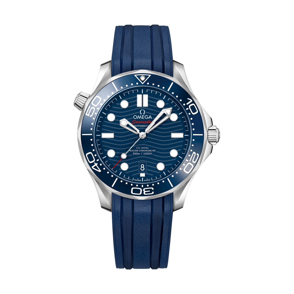 Seamaster Diver 300M Co-Axial Master Chronometer 42 mm - Blue on Strap