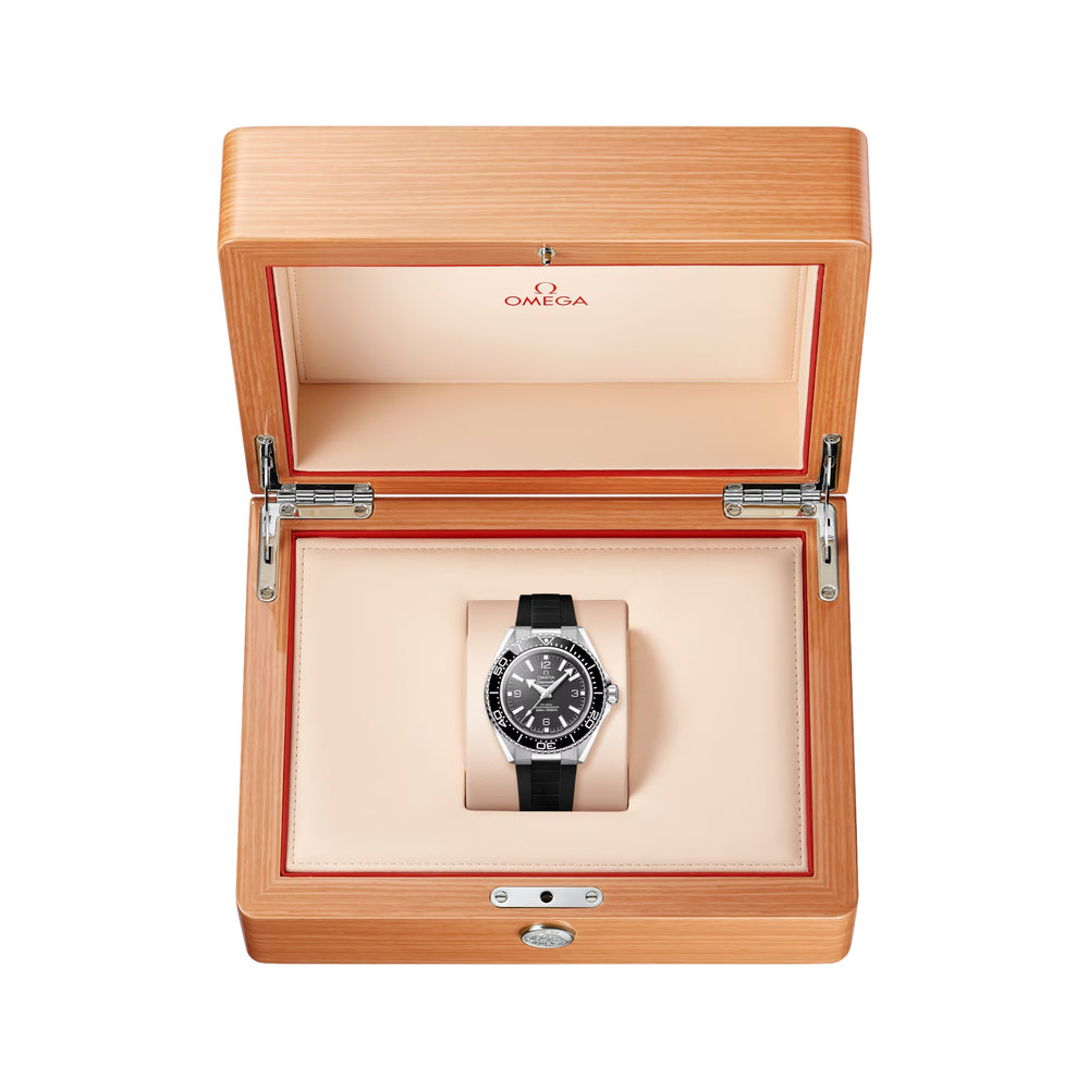 Seamaster Planet Ocean 600M 42mm - Black on Rubber Strap