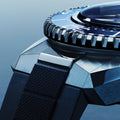 Seamaster Planet Ocean 600M 42mm - Black and Blue on Rubber Strap
