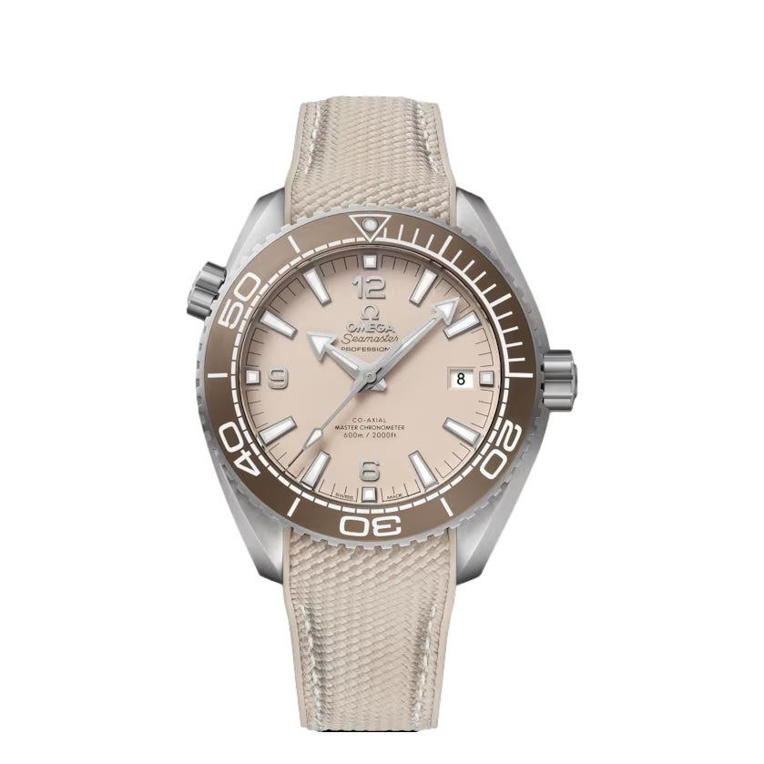 Seamaster Planet Ocean 600M Co-Axial Master Chronometer 43.5 mm - Linen Dial on Strap