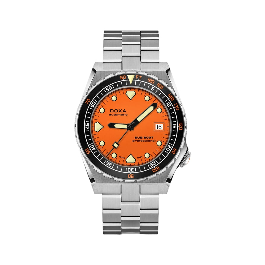 Sub 600T Professional Orange Dial with Ceramic Bezel, 40mm