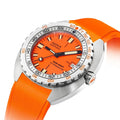 SUB 300T Professional 42.5mm - Orange on Rubber Strap