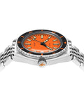 SUB 200 Professional Sapphire Inlay Bezel 42mm - Orange on Bracelet