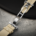 Senator Chronograph 41mm - Galvanic Silver on Fabric Strap
