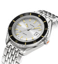 SUB 200 Searambler Sapphire Inlay Bezel 42mm - Silver on Bracelet