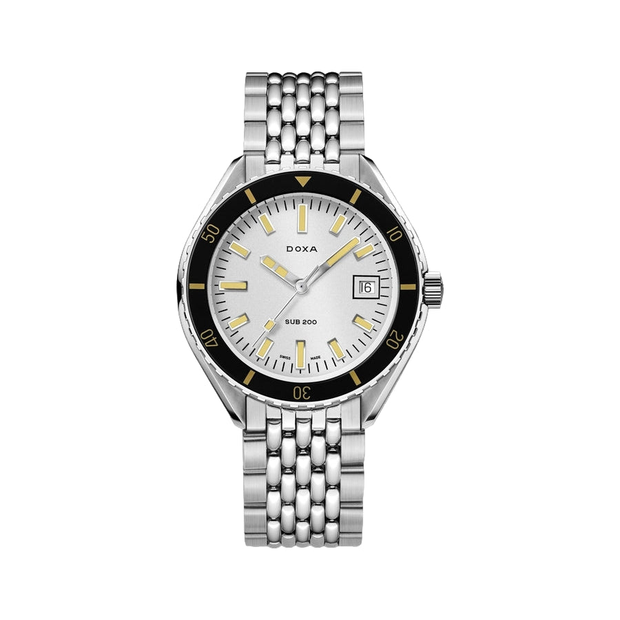 Sub 200 Searambler Silver Dial on Bracelet, 42mm