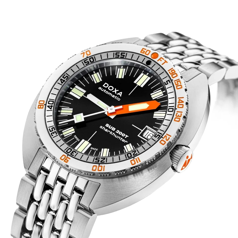 SUB 200T Sharkhunter 39mm - Black on Bracelet