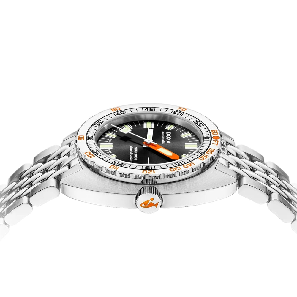 SUB 200T Sharkhunter 39mm - Sunray Black on Bracelet