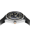 SUB 200 Sharkhunter Sapphire Inlay Bezel 42mm - Black on Rubber Strap