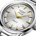 Conquest Heritage 38mm - Silver on Bracelet