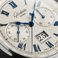 Senator Chronograph 41mm - Galvanic Silver on Bracelet