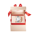 De Ville Ladymatic 34mm - White, Mother-of-Pearl w/ Diamonds on Bracelet