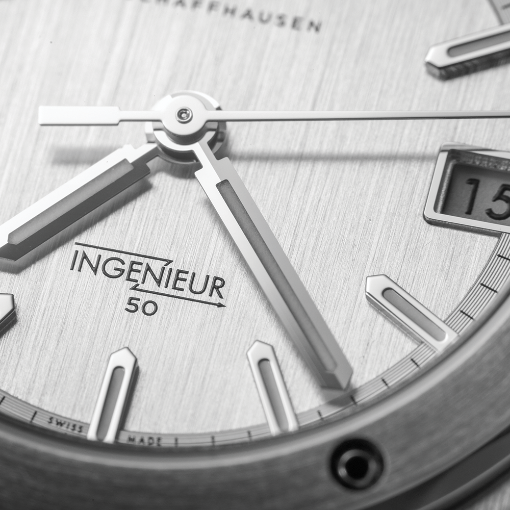 Ingenieur Automatic 50th Anniversary Limited Edition 35mm - Silver-Plated on Bracelet