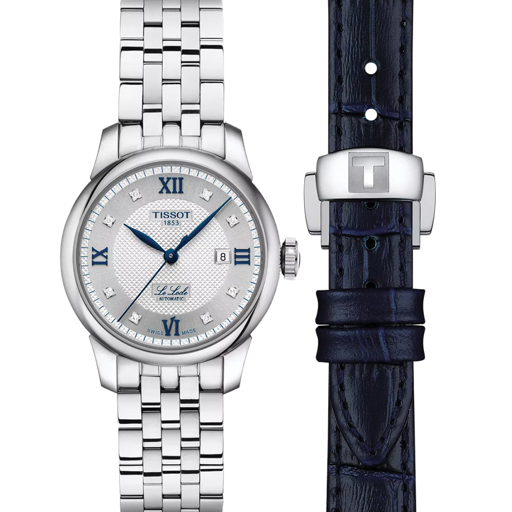 Le Locle Automatique Lady 20th Anniversary 29mm - Silver on Bracelet