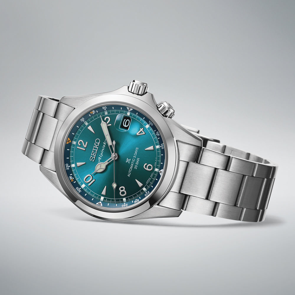SPB503 Prospex Land Mechanical 39.5mm - Teal on Bracelet