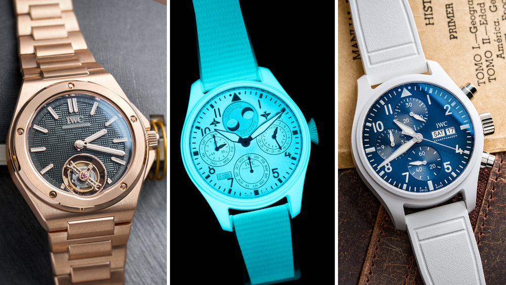 Pilot's Watch Mark XX Le Petit Prince 40mm - Blue on Rubber Strap