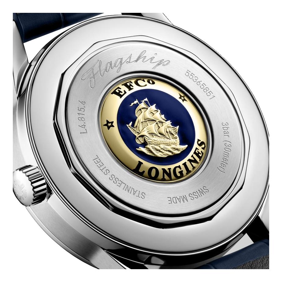 Flagship Heritage Moonphase Sunray Blue