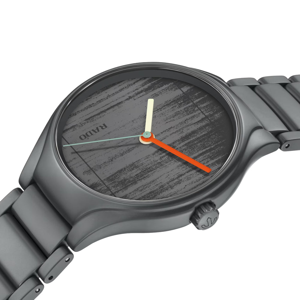 True Round x Les Couleurs® Le Corbusier® Automatic 40mm - Grey on Bracelet