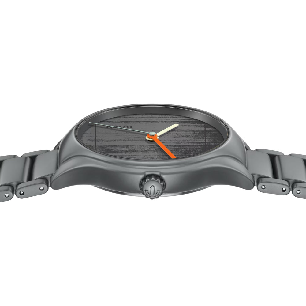 True Round x Les Couleurs® Le Corbusier® Automatic 40mm - Grey on Bracelet