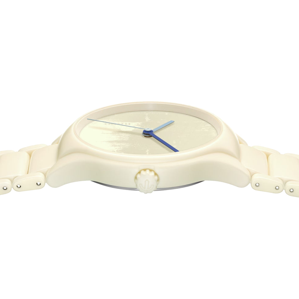 True Round x Les Couleurs® Le Corbusier® Automatic 40mm - White on Bracelet