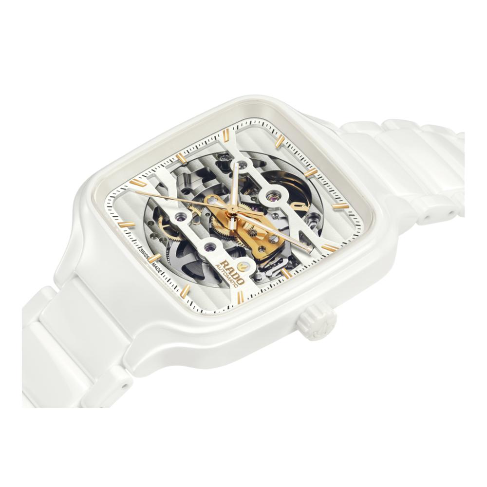 True Square Automatic Skeleton White Ceramic