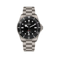 Pelagos Titanium 39mm - Black on Bracelet w/ Extra Rubber Strap