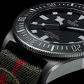 Pelagos FXD Titanium 42mm - Black on Fabric Strap w/ Extra Rubber Strap