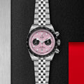 Black Bay Chrono 41mm - Pink on Bracelet