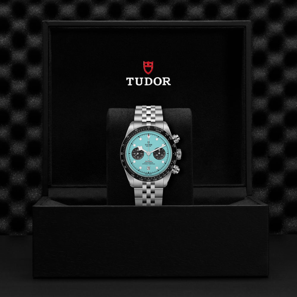 Black Bay Chrono 41mm - Turquoise on Bracelet