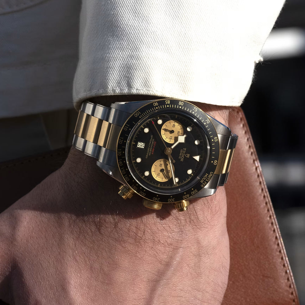 Black Bay Chrono S&G 41mm - Black on Bracelet
