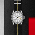 Opaline Menu Black Bay Pro GMT 39mm - Opaline on Fabric Strap - Teddy Baldassarre