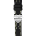 Black Bay Pro GMT 39mm - Opaline on Rubber/Leather Strap