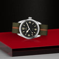 Ranger 36mm - Black on Fabric Strap