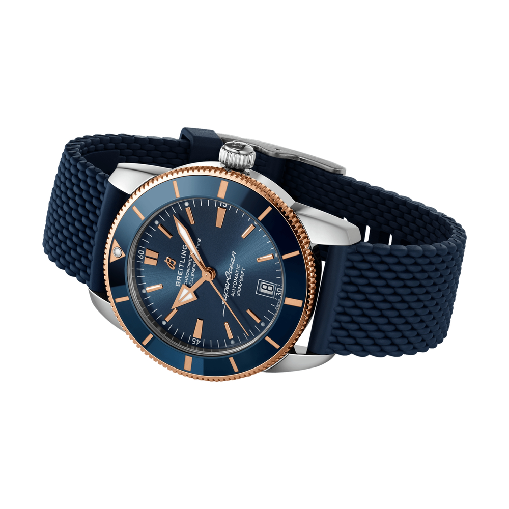 Superocean Heritage B20 Automatic 42mm Stainless Steel & 18k Red Gold - Blue