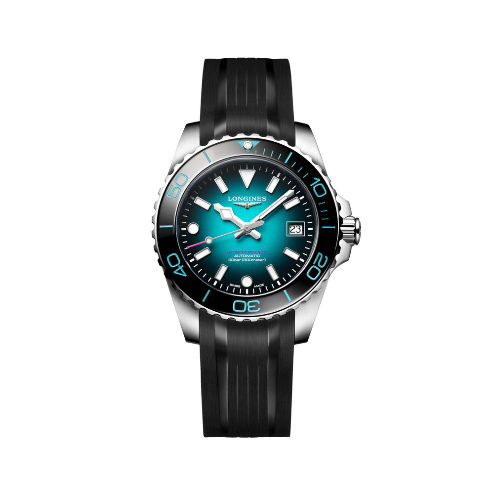 HydroConquest 2026 Commonwealth Games 39mm - Teal on Rubber Strap