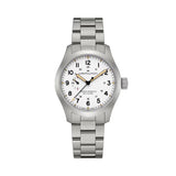 Khaki Field Mechanical Power Reserve 40mm - White on Bracelet