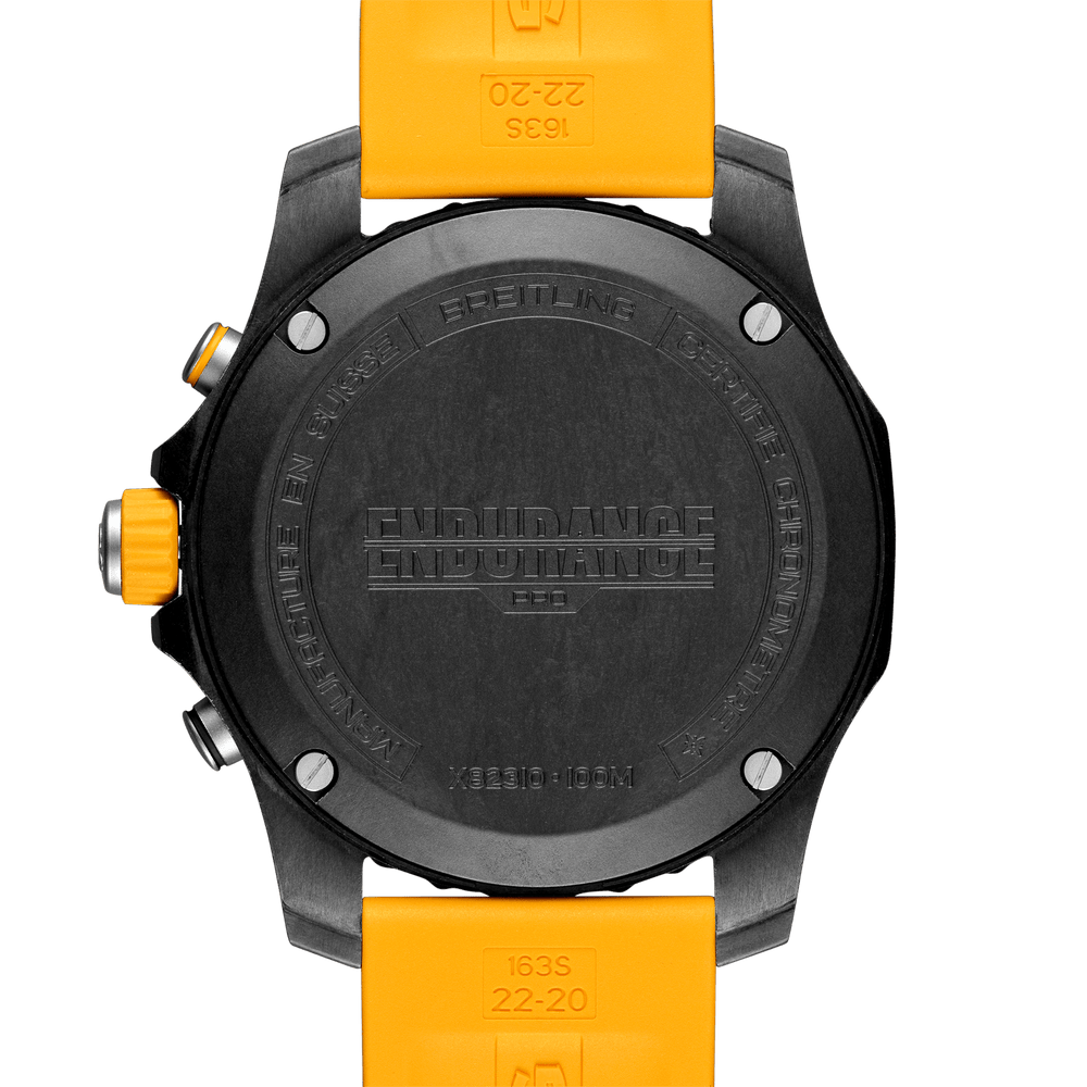 Endurance Pro Breitlight® - Black on Yellow Rubber Strap