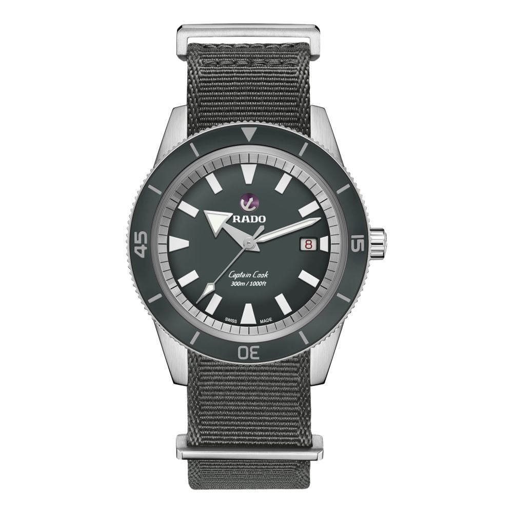 Captain Cook Automatic Grey Dial (Additional Straps Included)