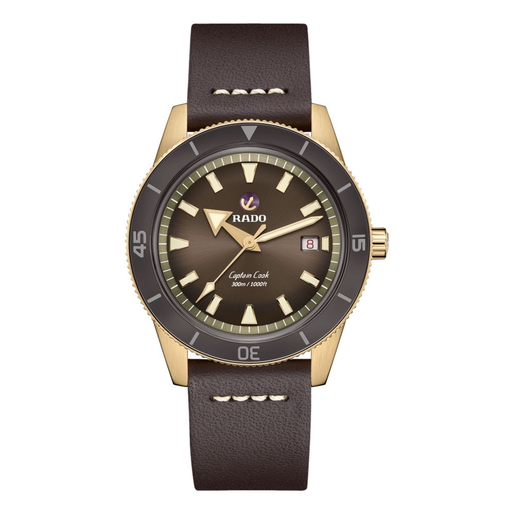 Captain Cook Automatic Bronze Brown Dial