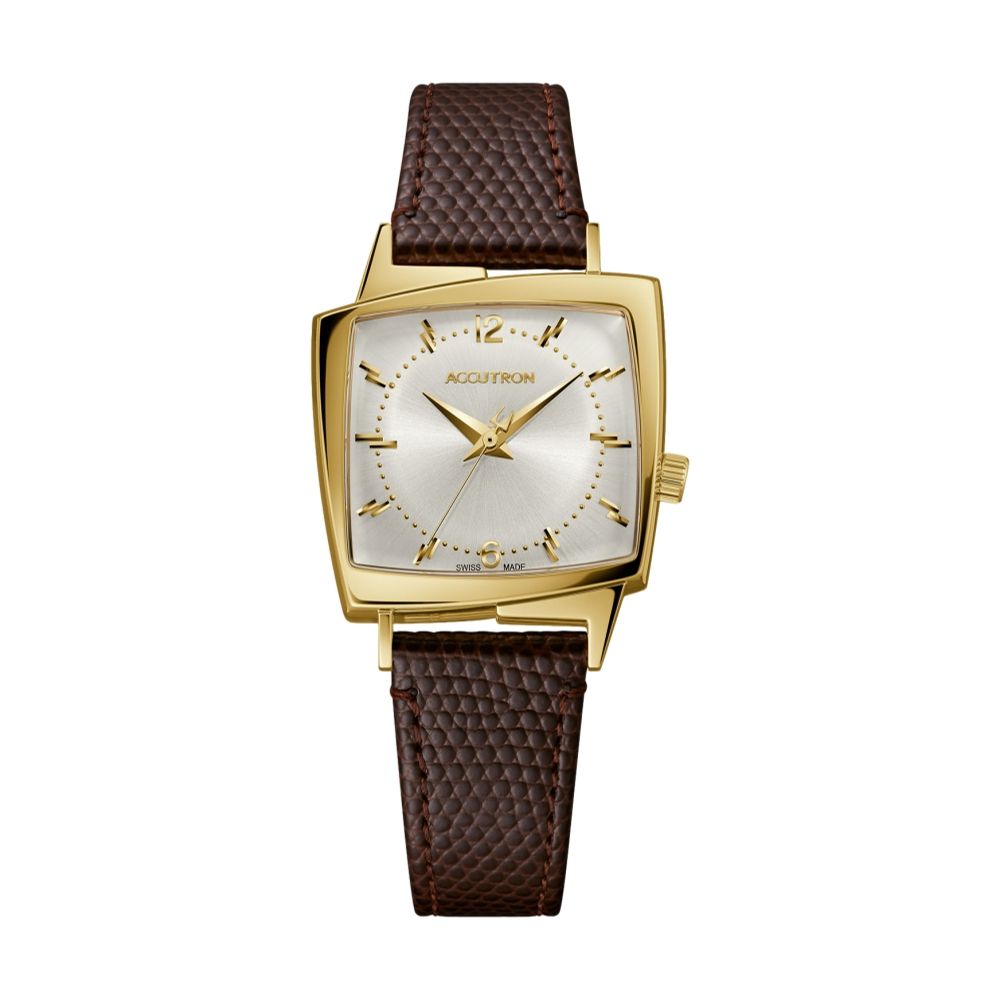 Legacy Automatic Brown Leather Strap Limited Edition Watch Gold-Tone Case