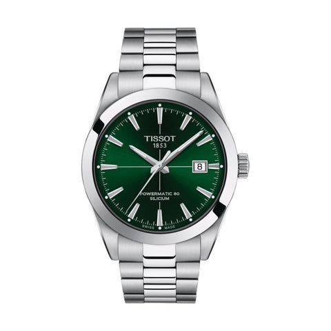 Gentleman Powermatic 80 Silicium Green Dial Teddy Baldassarre