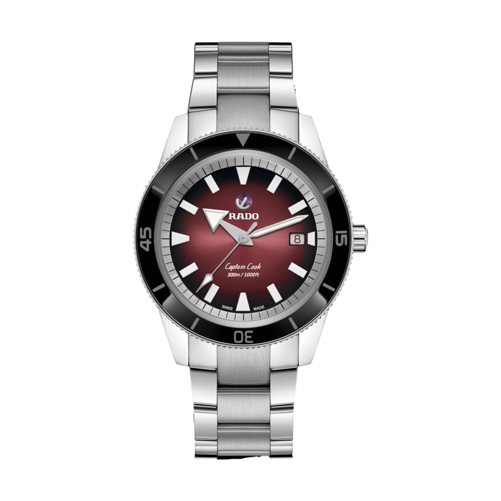 Captain Cook Automatic Red Gradient Dial R32105353