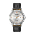 Citizen Corso Eco-Drive 40mm - Silver on Leather Strap