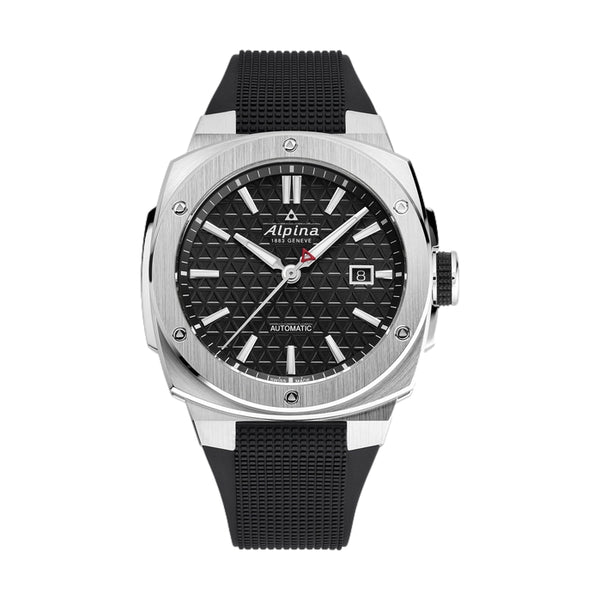 Alpiner Extreme Automatic 41mm - Black on Rubber Strap - Teddy
