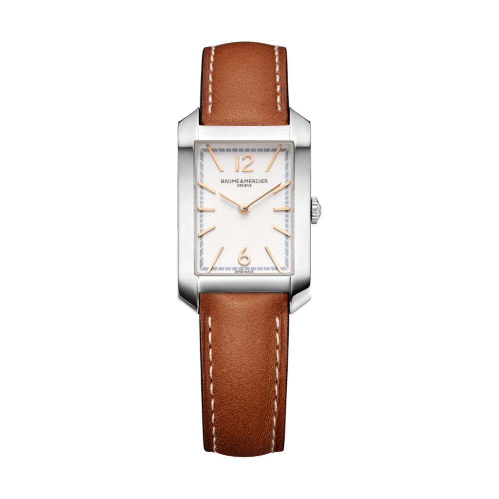 Coach Hampton silver leather strap watch Coach Sammy Silver Tone, Denim Leather Strap 22mm Watch  main image 2