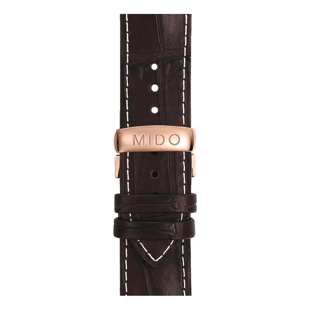 Multifort GENT Silver Leather Strap