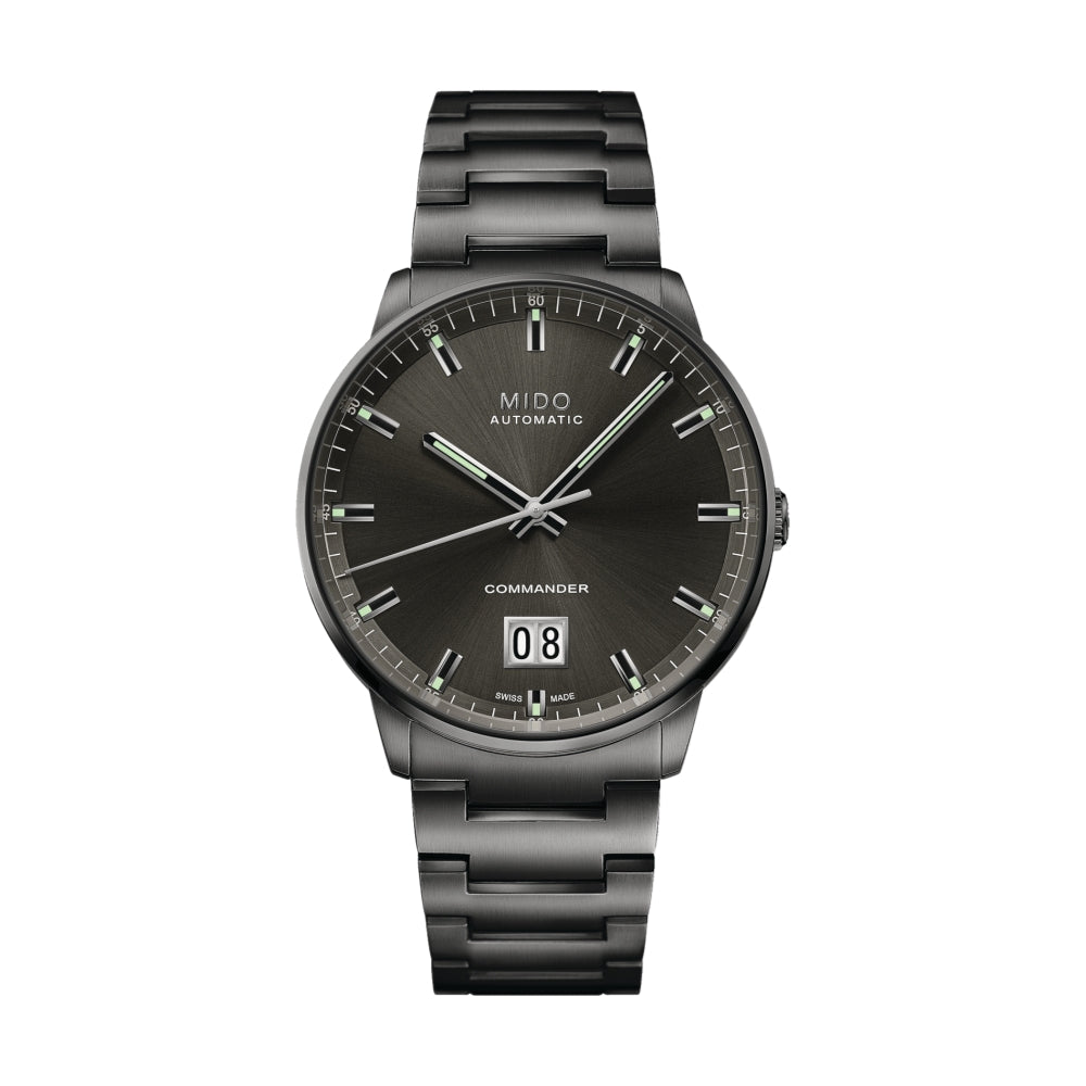 Commander Big Date Anthracite PVD
