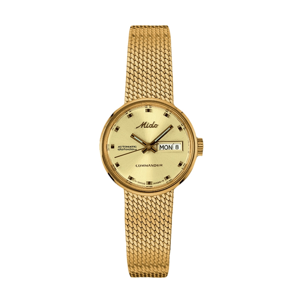 Commander 1959 Champagne Dial Gold-Tone